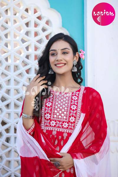 Nyra Vol 1 By Lapink Fancy Wear Embroidered Readymade Salwar Kameez Collection